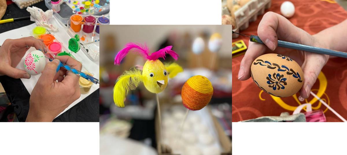 Stejně jako v předchozích letech se budou v neděli před Velikonočním pondělím (5. 4. 2026) konat Velikonoční dílničky. Zde bude možnost si uplést pomlázku, ozdobit perníčky, vyfouklá vajíčka, apod. Vzhledem k omezené kapacitě prosím v případě zájmu napište na mail: mirda.pol@gmail.com. Přes ten pak budou sdíleny i následné informace 😉