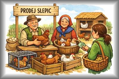 Drůbežárna Mírovka - prodej chovných kuřic - 17.3.2026