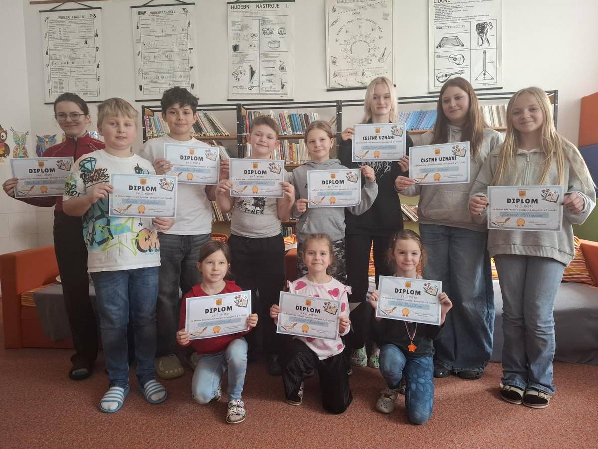 Ve čtvrtek 19. února se na naší škole uskutečnilo školní kolo recitační soutěže. Podrobnosti se dozvíte v tomto příspěvku. A protože bez fotodokumentace by to nebylo ono, nezapomeňte navštívit také naši fotogalerii.