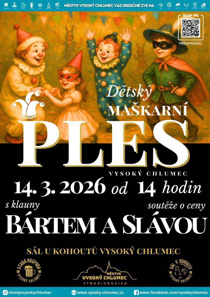 14. 3. 2026 od 14:00  Sál U Kohoutů