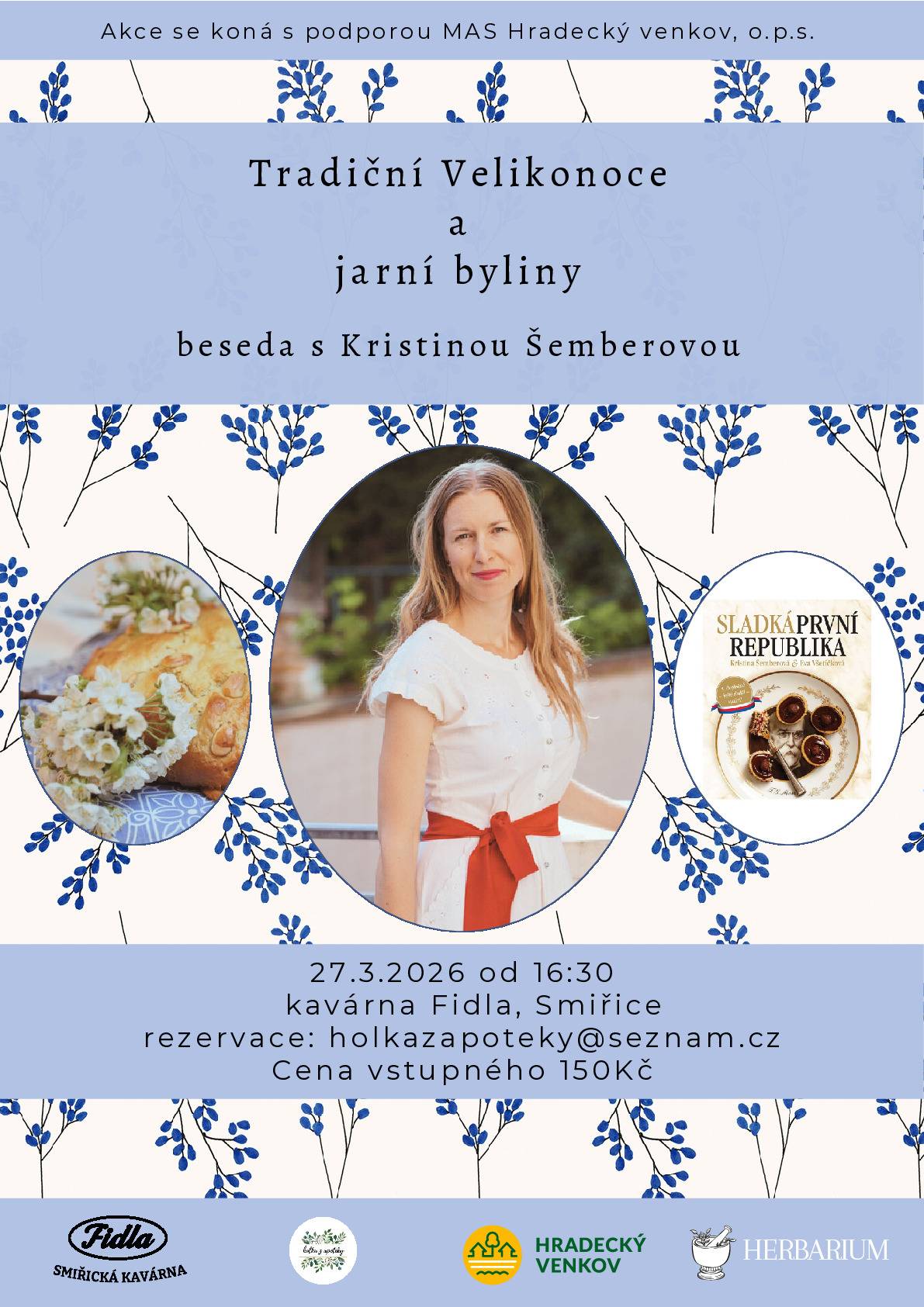 27.3. od 16,30 ve Smiřicích - Tradiční Velikonoce a jarní bylinky