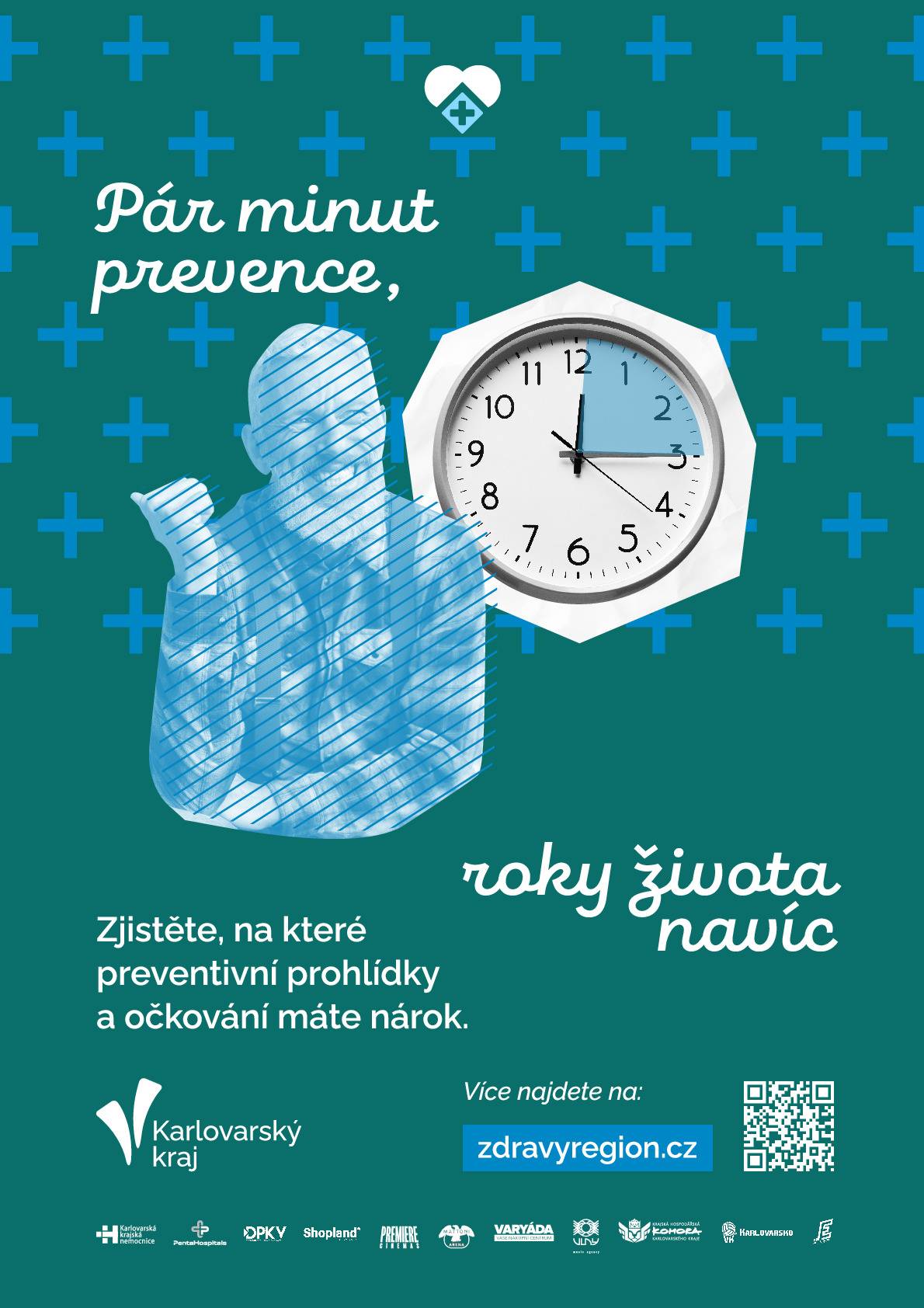 Stárnoucí populace, nízká účast na preventivních prohlídkách, nízká doba dožití a vysoké procento pacientů s nádorovým onemocněním, to všechno vedlo Karlovarský kraj k zahájení kampaně zaměřené na prevenci zdraví. Vznikl web, na kterém naleznou obyvatelé regionu kompletní přehled o dostupných preventivních programech a mnoho dalších informací o prevenci zdraví. Hlavními cíli kampaně je zvýšit povědomí občanů o možnostech a důležitosti preventivních prohlídek, motivovat je k péči o zdraví a ke zdravějšímu životnímu stylu, zvýšit počet obyvatel, kteří chodí na preventivní prohlídky, a přivést je na web zdravyregion.cz, který je centrem informační kampaně.