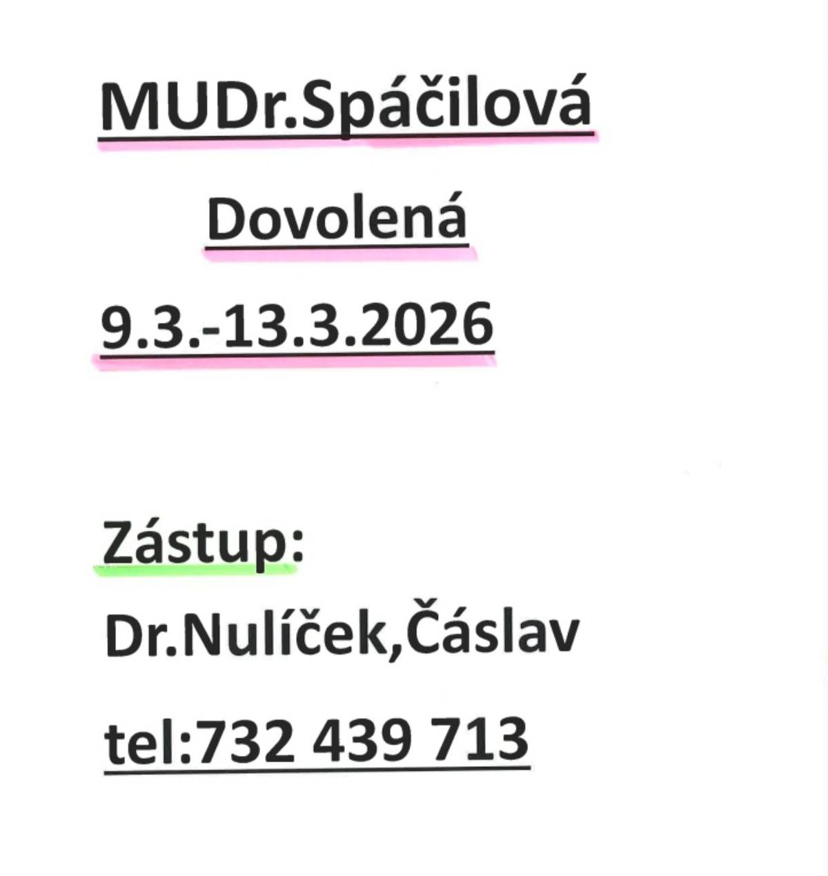 dovolená