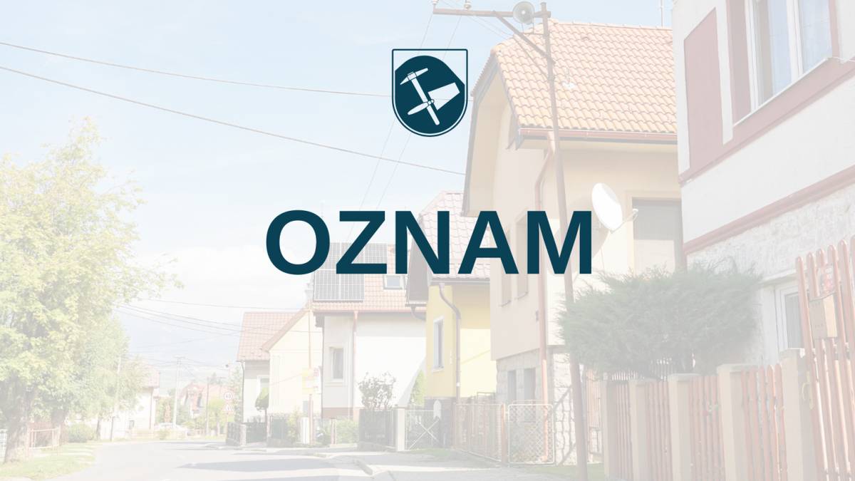 Obecný úrad Závažná Poruba prosí občanov o súčinnosť.