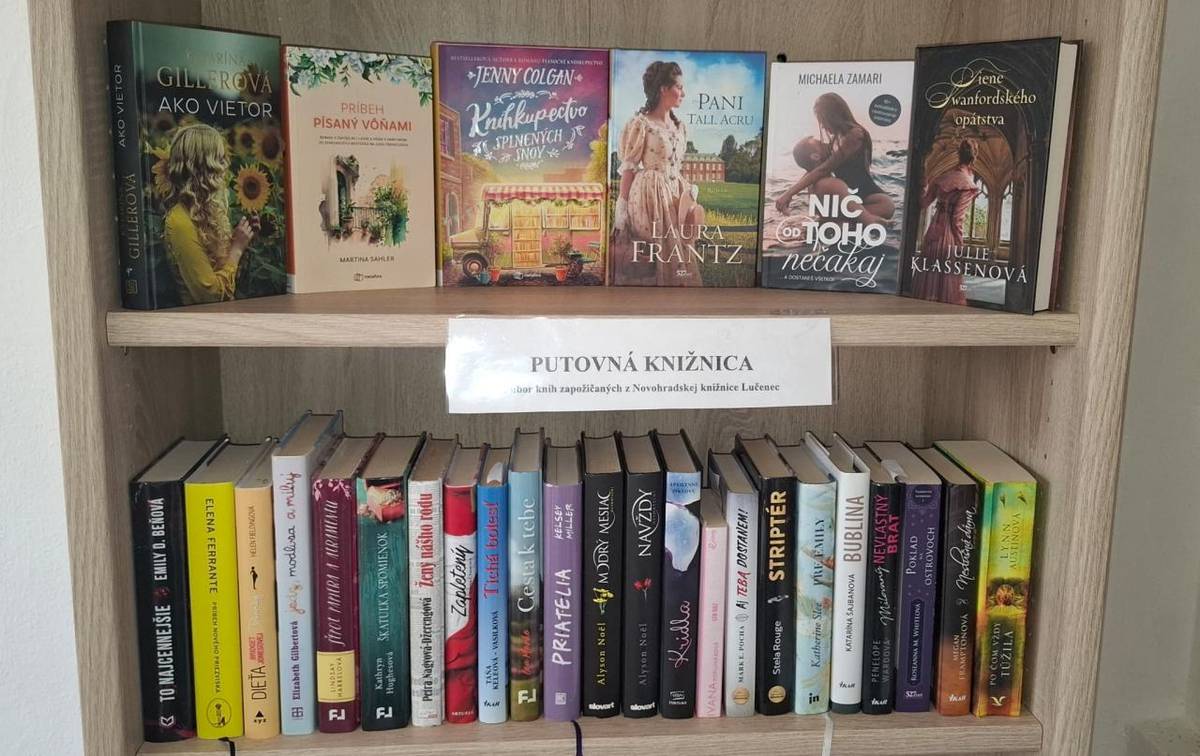 Mestská knižnica opäť rozšírila svoj knižný fond vďaka spolupráci s Novohradskou knižnicou v Lučenci.