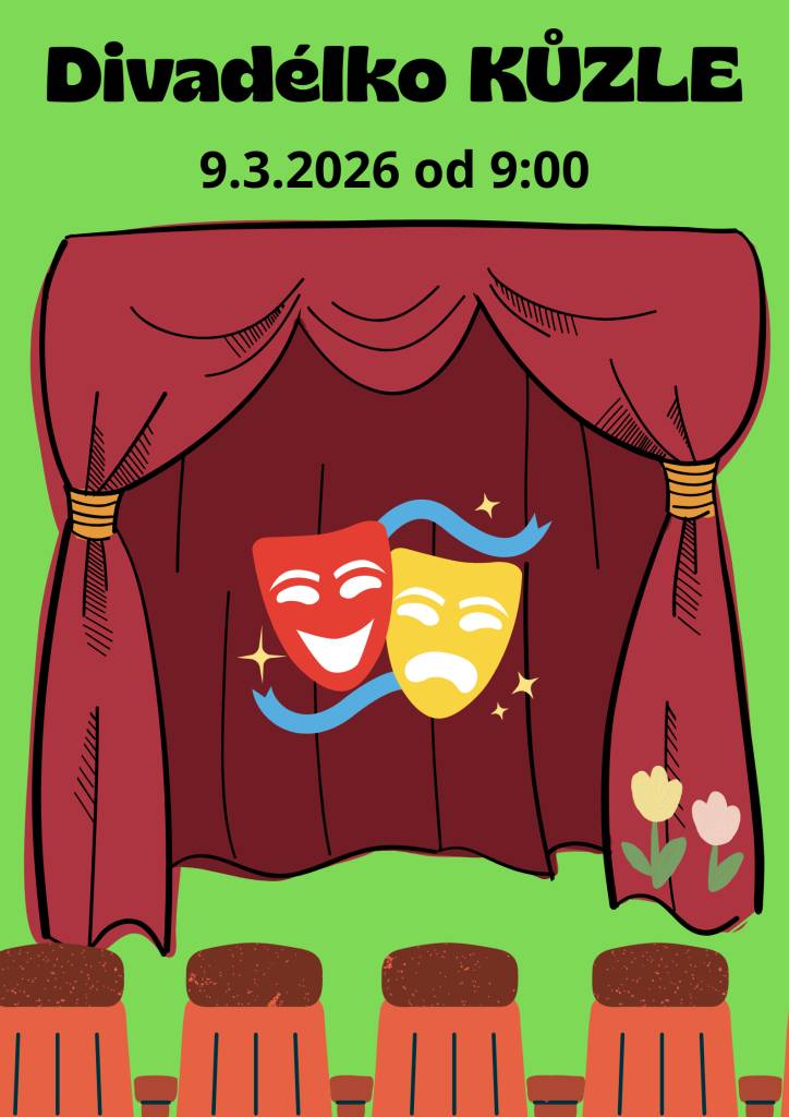 Milí rodiče, v pondělí 9. března nás přijedou navštívit Silva s Františkem a naším oblíbeným divadélkem KŮZLE.