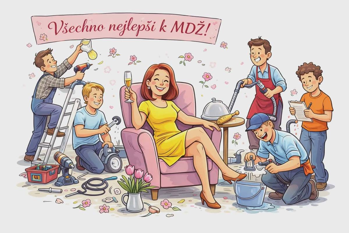 Milé ženy a dívky, přejeme vám vše nejlepší k vašemu svátku.