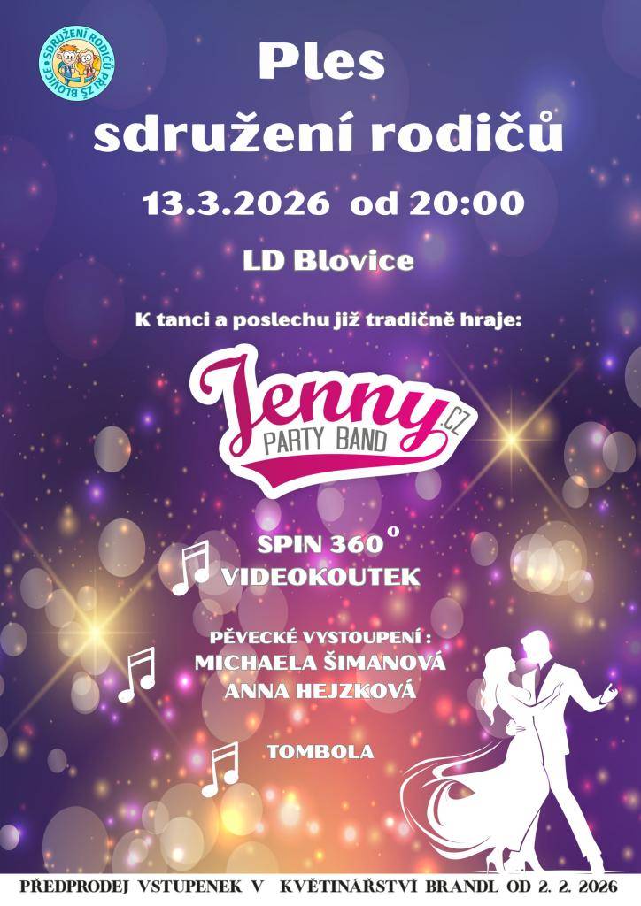 K tanci a poslechu hraje Jenny party band