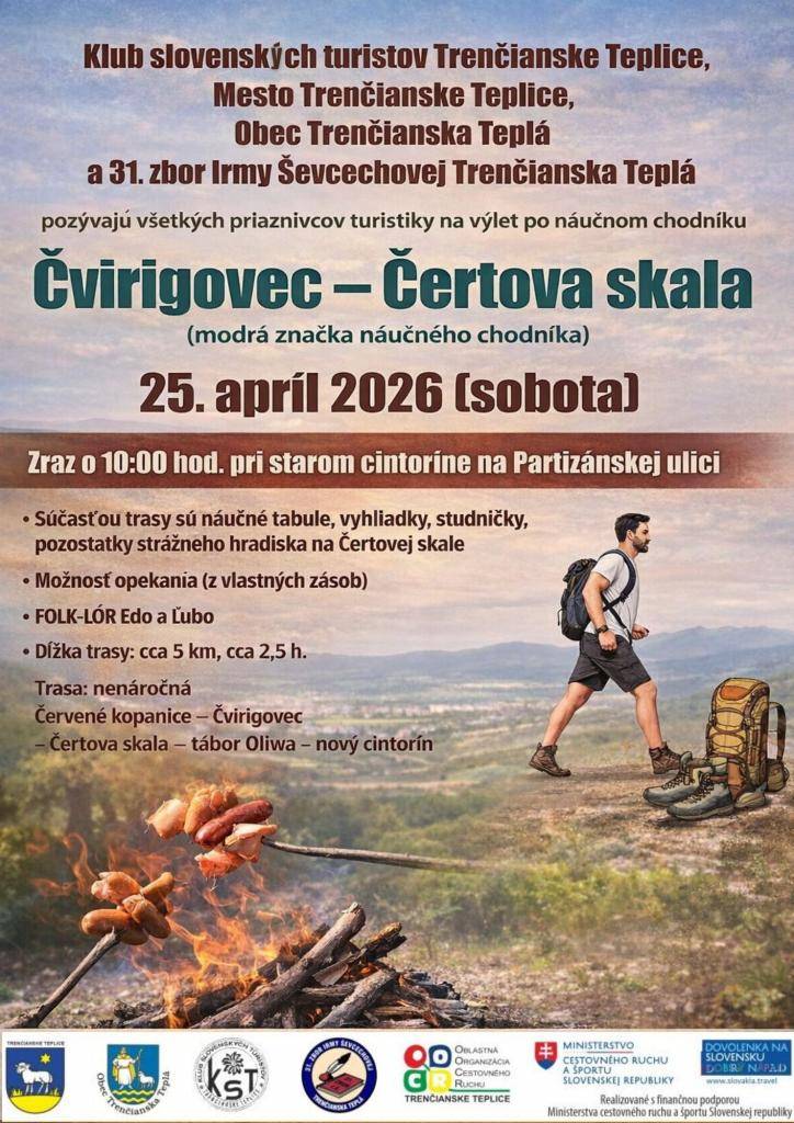 Pozvánka pre všetkých priaznivcov turistiky