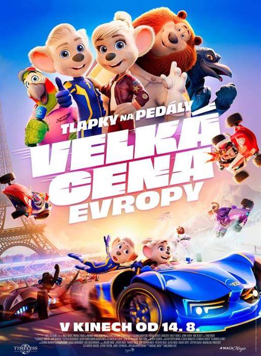 Animovaný / Komedie / Rodinný / Sportovní / Německo / 2025 Přístupný film. Vstupné 50 Kč Délka trvání 98 min.