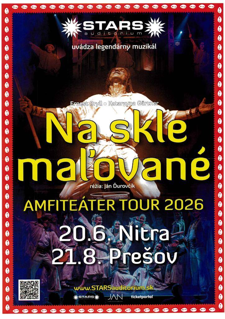 Pozývame Vás na legendárny muzikál, ktorý sa uskutoční dňa 20. júna 2026 v Nitre.