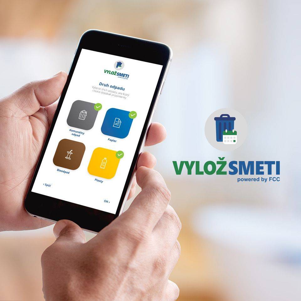 Aplikácia "Vylož smeti" je praktický pomocník, ktorý vás upozorní na blížiaci sa vývoz odpadu.