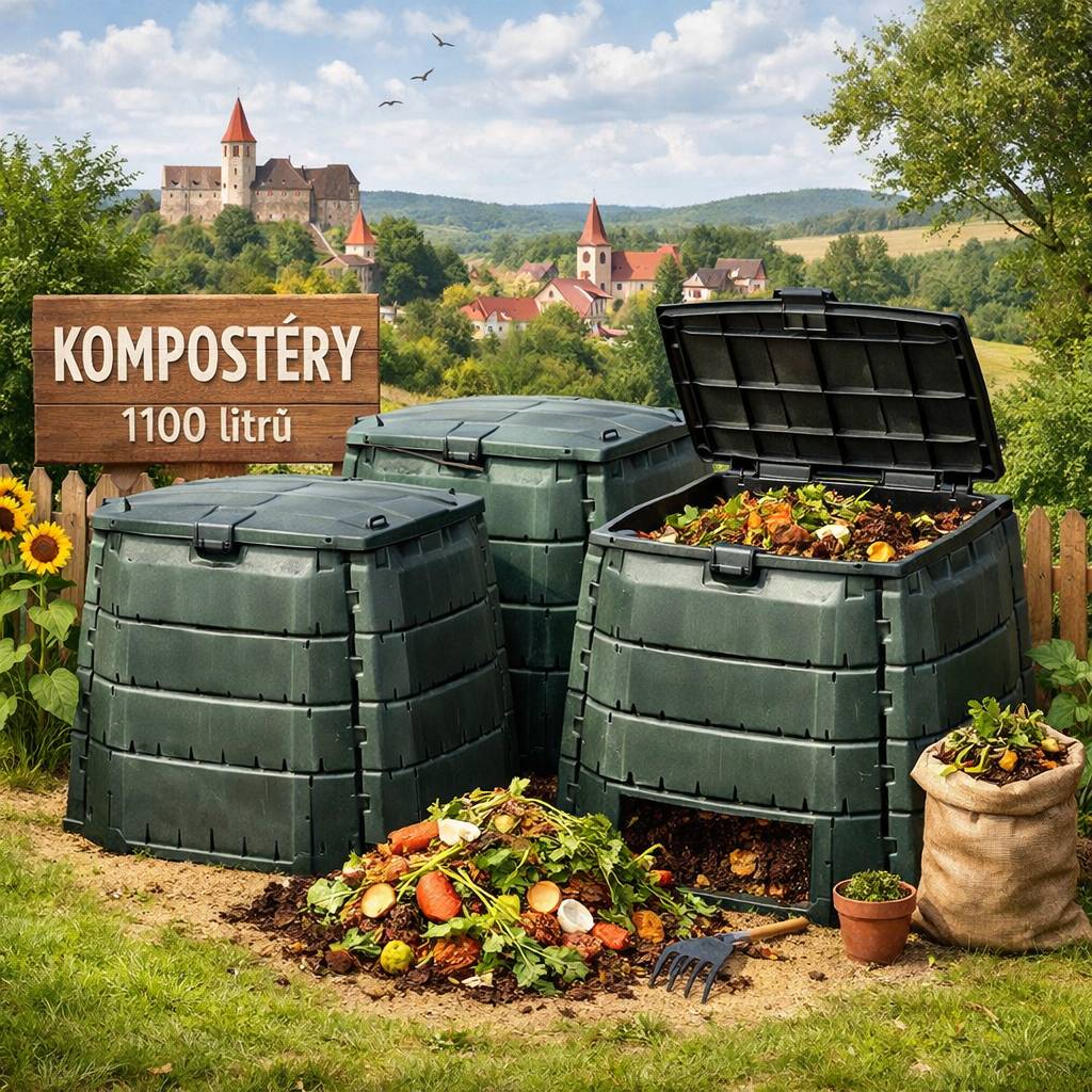 V rámci úspěšného projektu „Předcházení vzniku odpadů ve Svazku obcí Kamenné Vrchy“ zahajujeme další vlnu distribuce kompostérů pro naše občany.
