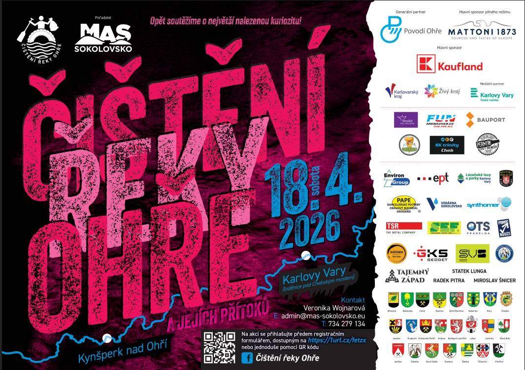 Čištění řeky Ohře a jejích přítoků