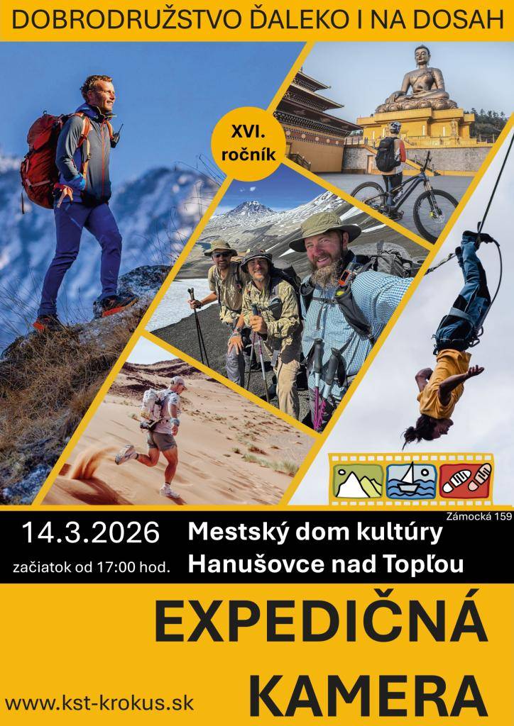 14. 03. 2026 o 17:00 hod.  Dom kultúry Hanušovce nad Topľou