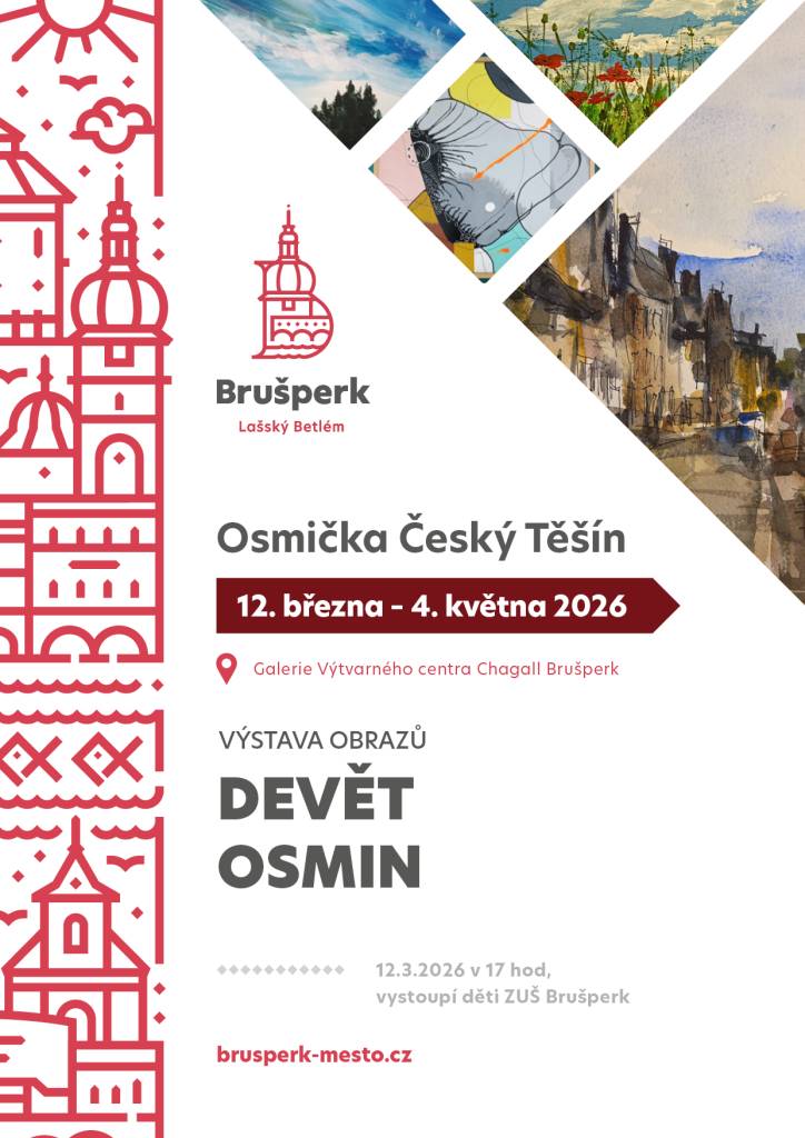 Galerie Výtvarného centra Chagall zve na novou výstavu v prostorech Národního domu. Vernisáž proběhne ve čtvrtek 12.3.2026 v 17.00 hod.  Srdečně zveme.