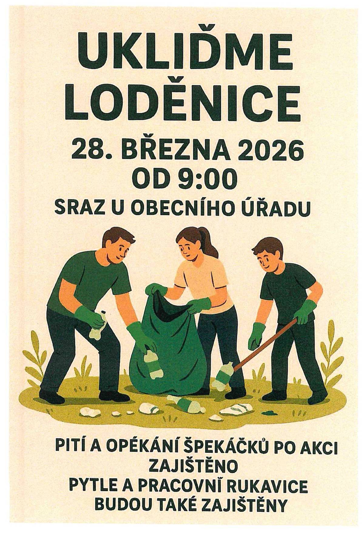 Sraz 28. března od 9:00 u obecního úřadu