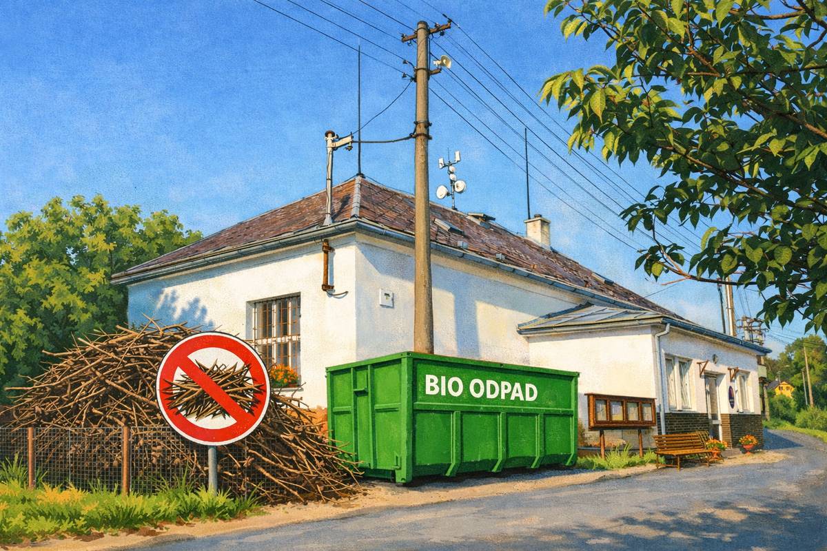 Vážení občané, s okamžitou platností zakazuji odkládání větví určených ke štěpkování do prostoru mezi obecním úřadem a hasičskou zbrojnicí. Pokud budete mít větve ke štěpkování, odvážejte je prosím na obecní hřiště, a to na místo, kde byl původně umístěn velkoobjemový kontejner na BIO odpad. Prostor mezi obecním úřadem a hasičskou zbrojnicí bude vyčištěn a připraven k následné revitalizaci. Velkoobjemový kontejner na BIO odpad bude opětovně přemístěn na obecní hřiště. Děkuji za pochopení a respektování tohoto opatření. Lukáš Čepa starosta obce