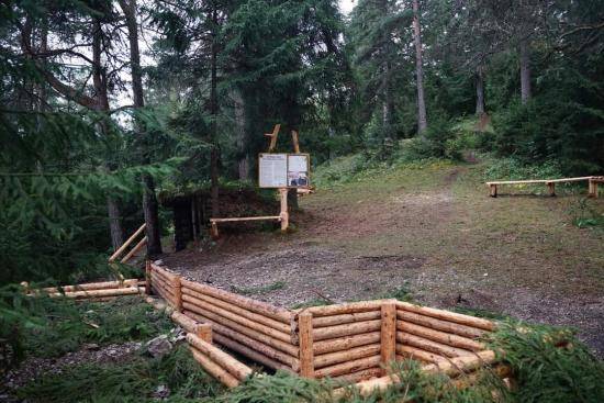 Dobudovanie „Náučnej lokality partizánsky bunker“ ako pozostatok opevnenia z čias SNP - II. svetová vojna