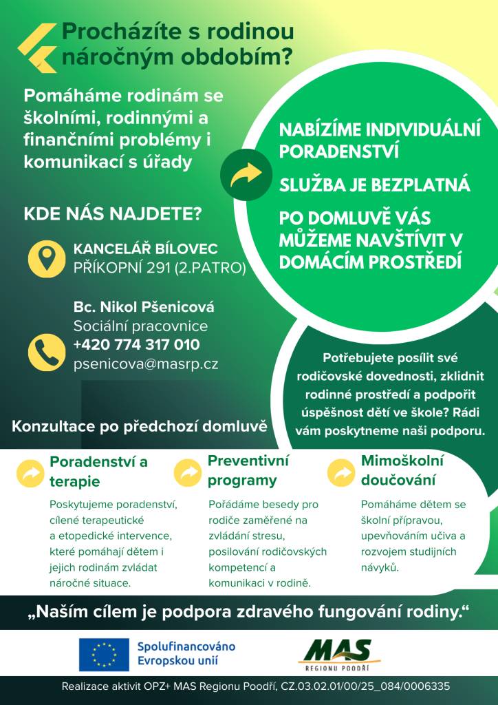 Nabídka poradenství