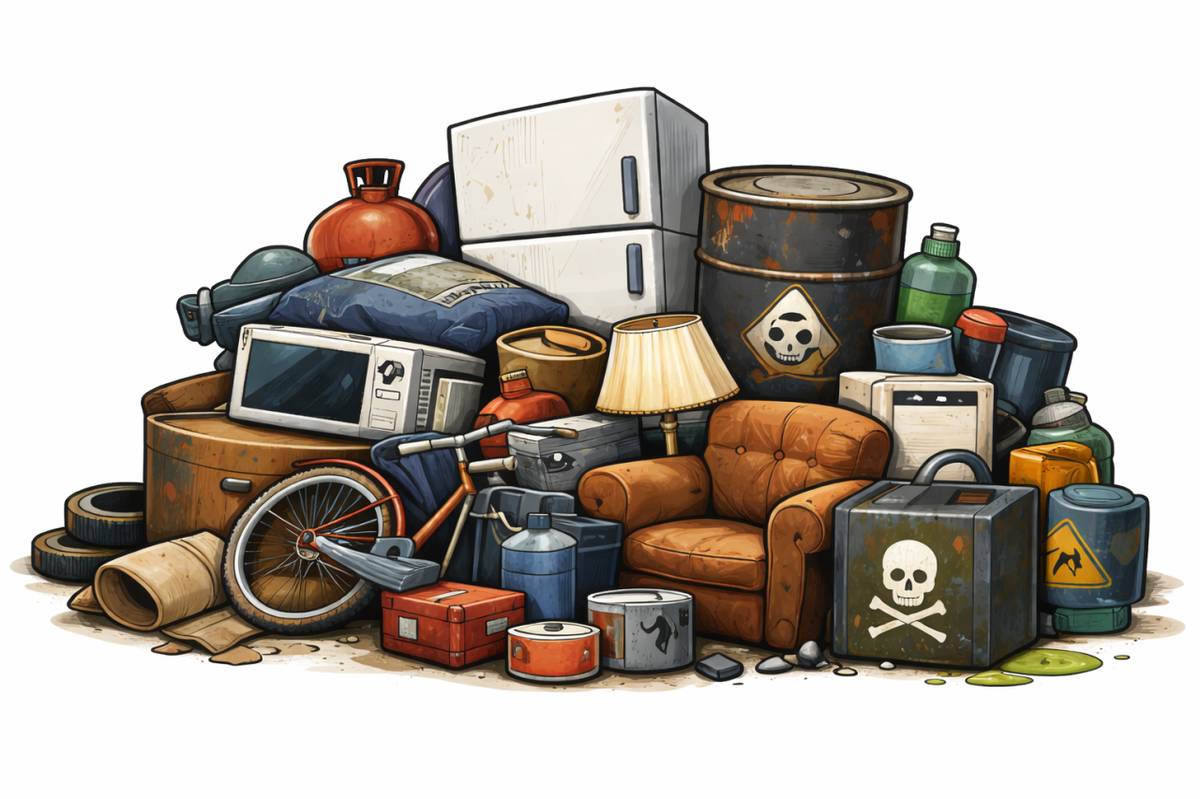 Svoz velkoobjemového a nebezpečného odpadu se uskuteční 21. 3. 2026. Více na plakátu.