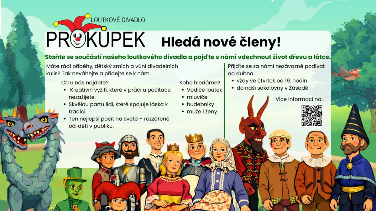 Staňte se součástí loutkového divadla