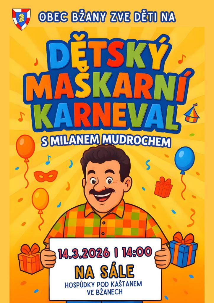 dne 14.03.2026 od 14:00 na sále restaurace ve Bžanech