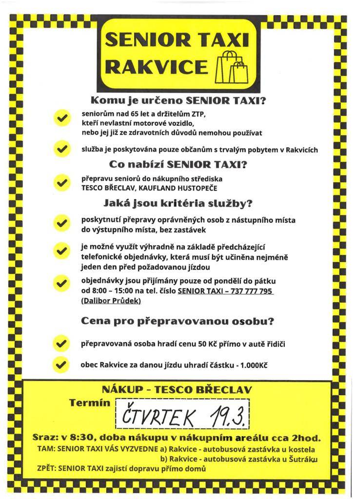 Čtvrtek 19.3. TESCO Břeclav