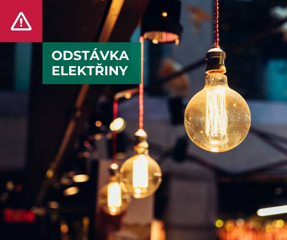 Upozorňujeme občany, že ve čtvrtek 26. března dojde k plánované odstávce elektrické energie.