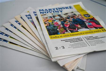 Radničné noviny mesta Martin sa podľa najnovšej analýzy organizácie Transparency International Slovensko zaradili medzi najlepšie hodnotené mestské periodiká na Slovensku. Hodnotenie sledovalo mieru objektívnosti, užitočnosti a verejnoprávneho charakteru mestských médií.