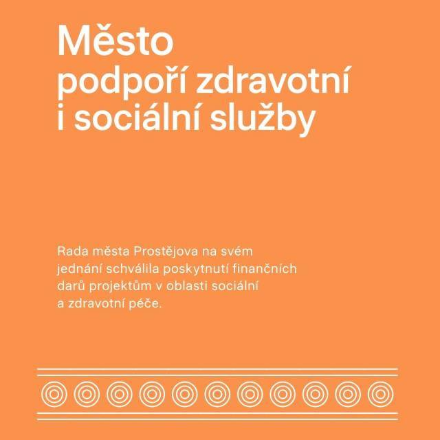 Rada města Prostějova na svém jednání schválila poskytnutí finančních darů projektům v oblasti sociální a zdravotní péče.                               Číst dál...