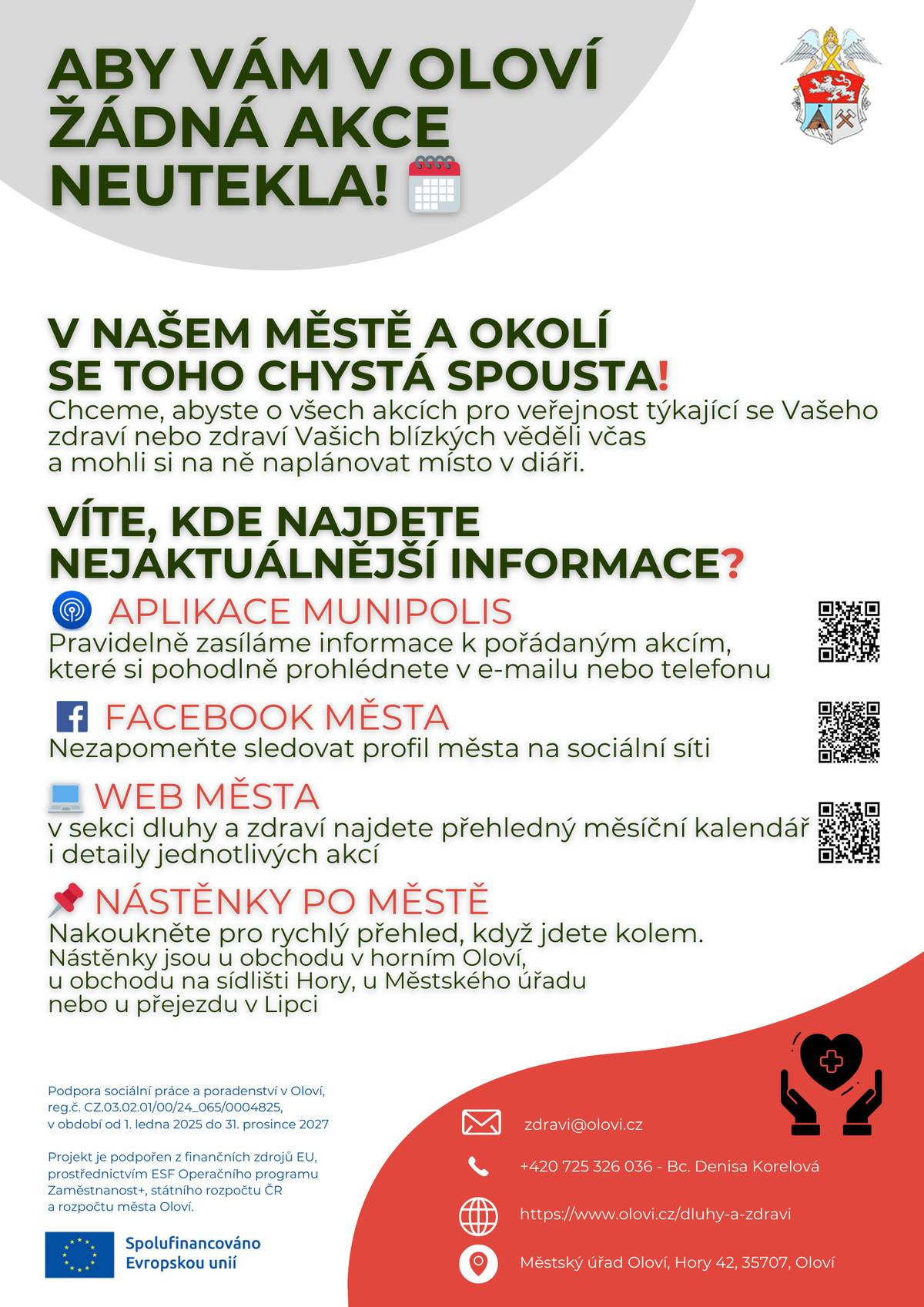 Věříme, že informovanost je klíčem ke zdraví. 🗝️