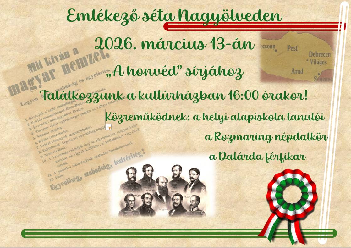 Emlékező séta Nagyölvede