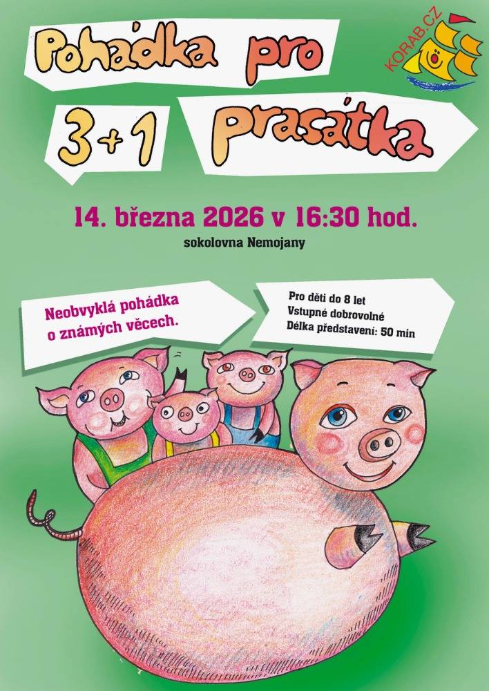Pohádka pro 3+1 prasátka
