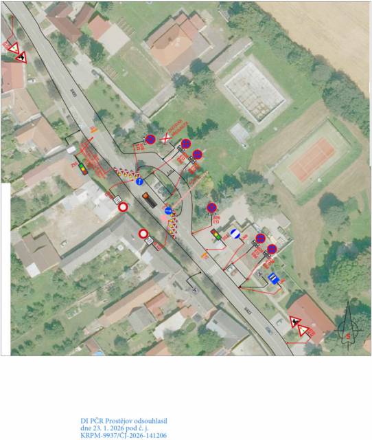 Upozorňujeme občany na úplnou uzavírku v obci Mořice z důvodu realizace přípojky IS.                               Číst dál...