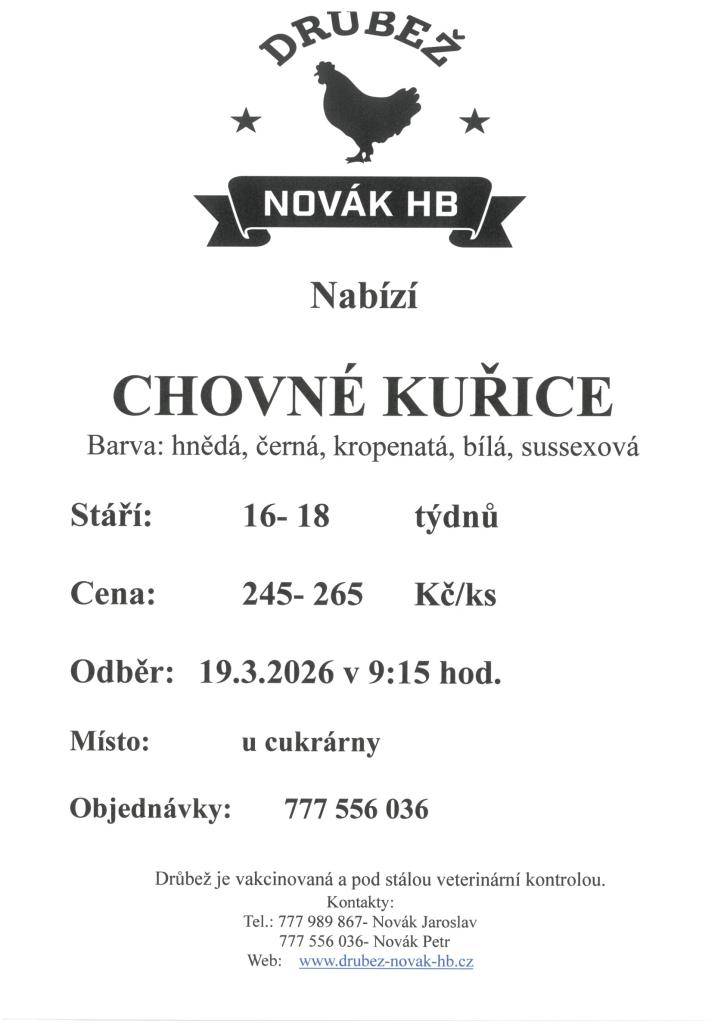 v 9,15 u cukrárny v Kněževsi