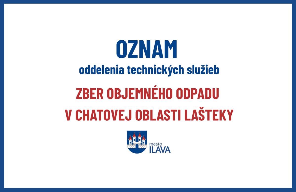 OZNAM odd. TSM