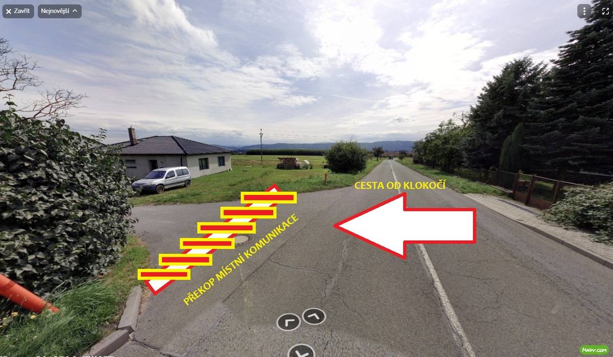 OÚ Hrabůvka upozorňuje občany, že ode dneška 10.3. nebude po dobu 7-10 dní průjezdná spodní ulice pod Hrabůvkou (směr od Klokočí) z důvodu instalace odvodňovacího kanálu. Vjezd a výjezd do ulice je pouze z ulice pod prodejnou smíšeného zboží. Děkujeme za pochopení.