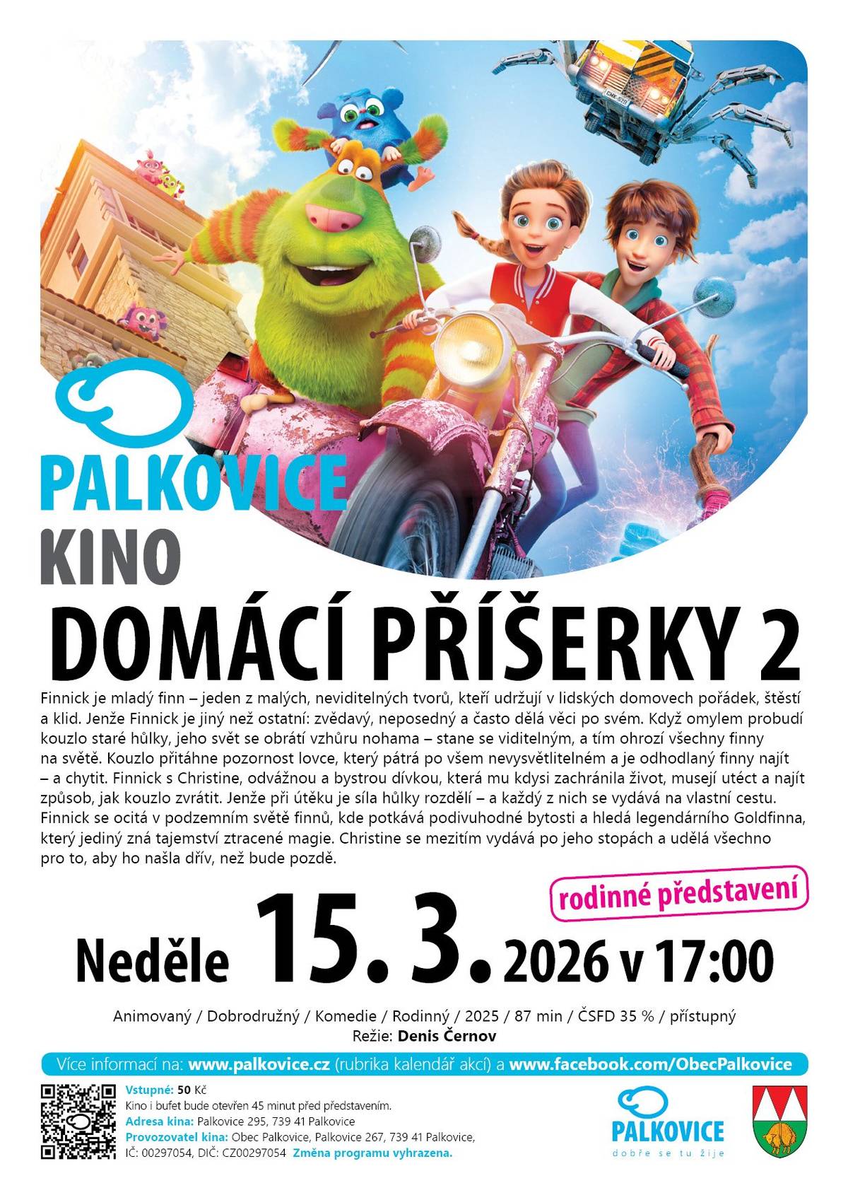 Neděle 15. 3. 2026 v 17:00   Vstupné: 50 Kč