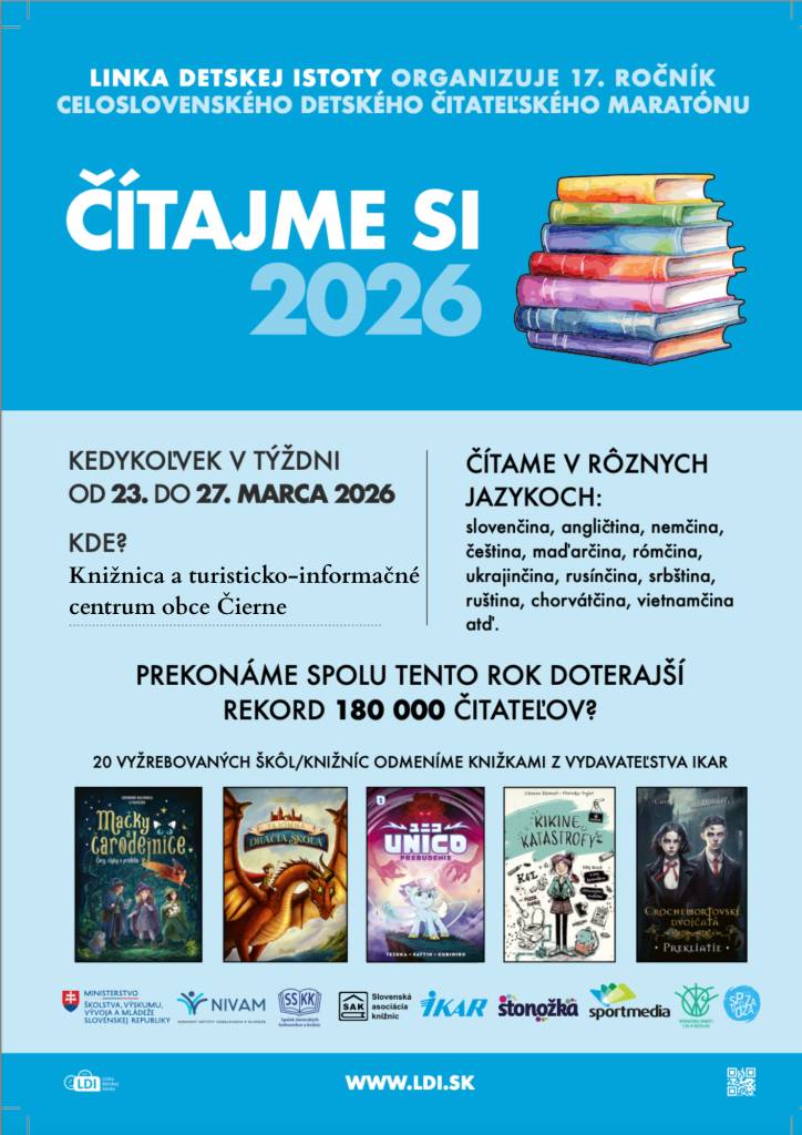 Cieľom podujatia „Čítajme si“ je podporiť a zvýšiť záujem detí o čítanie kníh a zapojiť do celoslovenského detského čitateľského maratónu čo najväčší počet detí (žiakov a študentov), ktorí budú čítať v rôznych jazykoch v danom termíne, na viacerých miestach a v mestách či obciach po celom Slovensku.