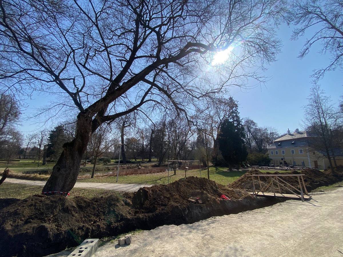 V zámeckém parku ve Veselí nad Moravou aktuálně probíhají stavební práce podél chodníku, které realizuje společnost EG.D. Z tohoto důvodu žádáme občany a návštěvníky parku o zvýšenou opatrnost při procházkách v dané lokalitě a respektování případného značení či pokynů pracovníků na místě. Děkujeme za pochopení.