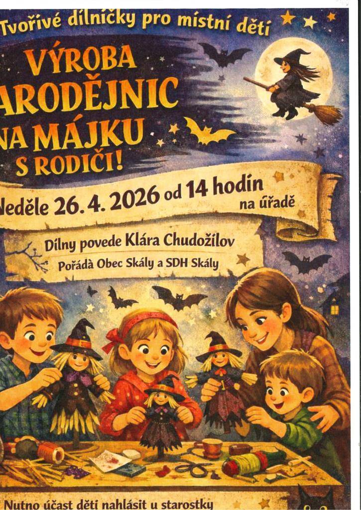 pod vedením Kláry Chudožilov, od 14 hodin, nutno se přihlásit u starostky