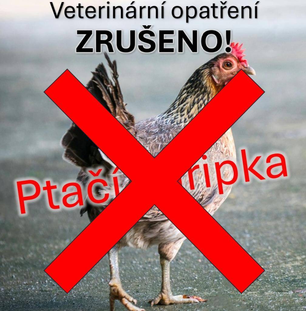 Ukončení mimořádných veterinárních opatření