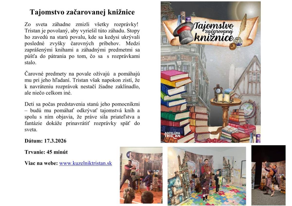 Kúzelník v našej škôlke