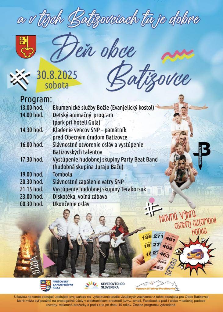 Deň obce Batizovce