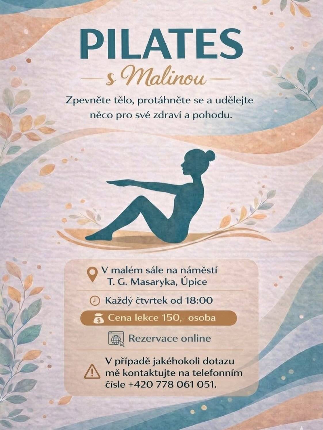 KAŽDÝ ČTVRTEK OD 18 HODIN NA NÁMĚSTÍ V MALÉM SÁLE.