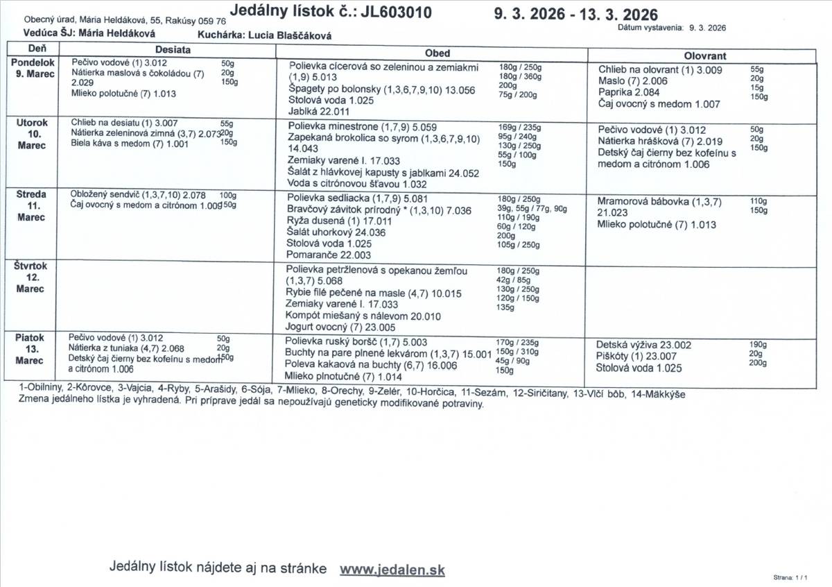 9. 3. 2026 - 13. 3. 2026