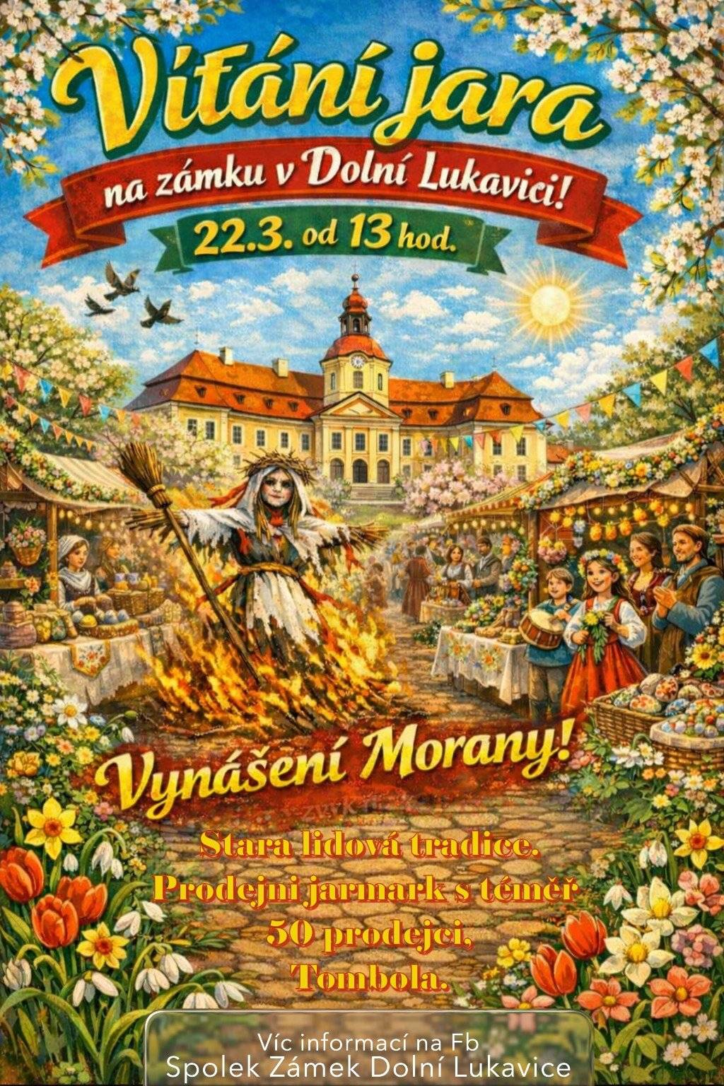 22.3.2026 - Letos je pro návštěvníky připraven rekordní jarmark s téměř 50 stánkaři