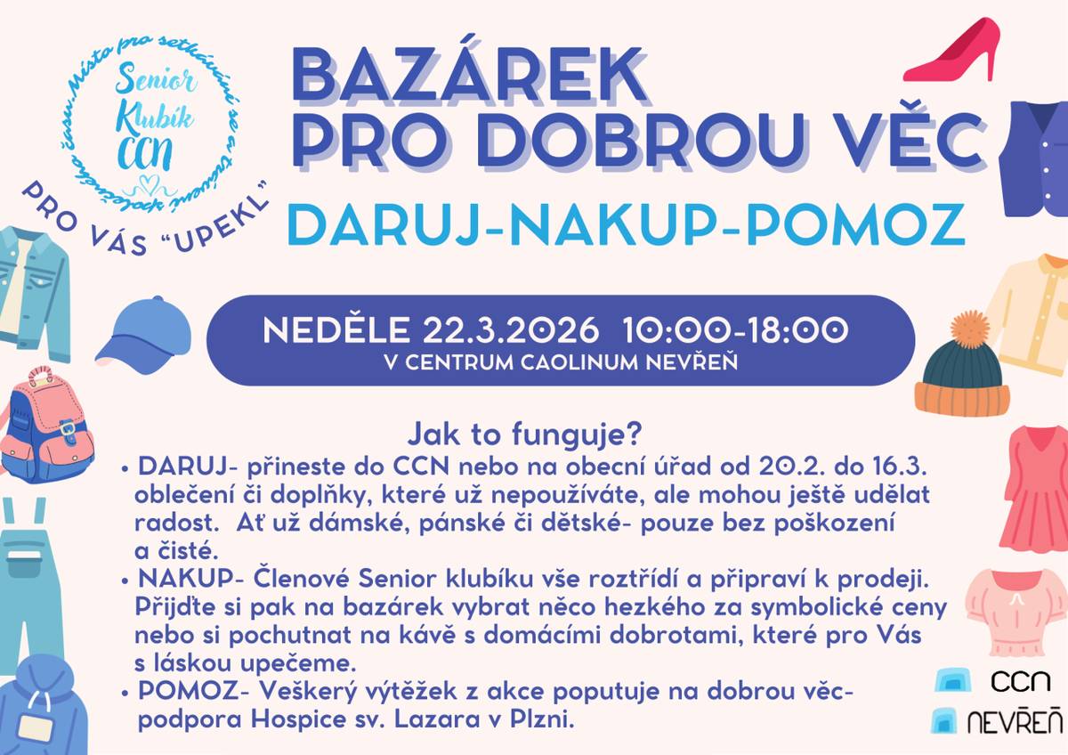 22.3. 2026 Centrum Caolinum Nevřeň