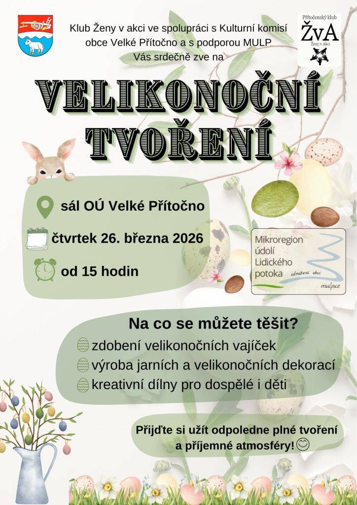 čtvrtek 26. března od 15 hodi